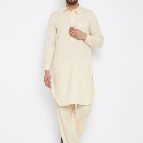 pathani kurta pajama light pink